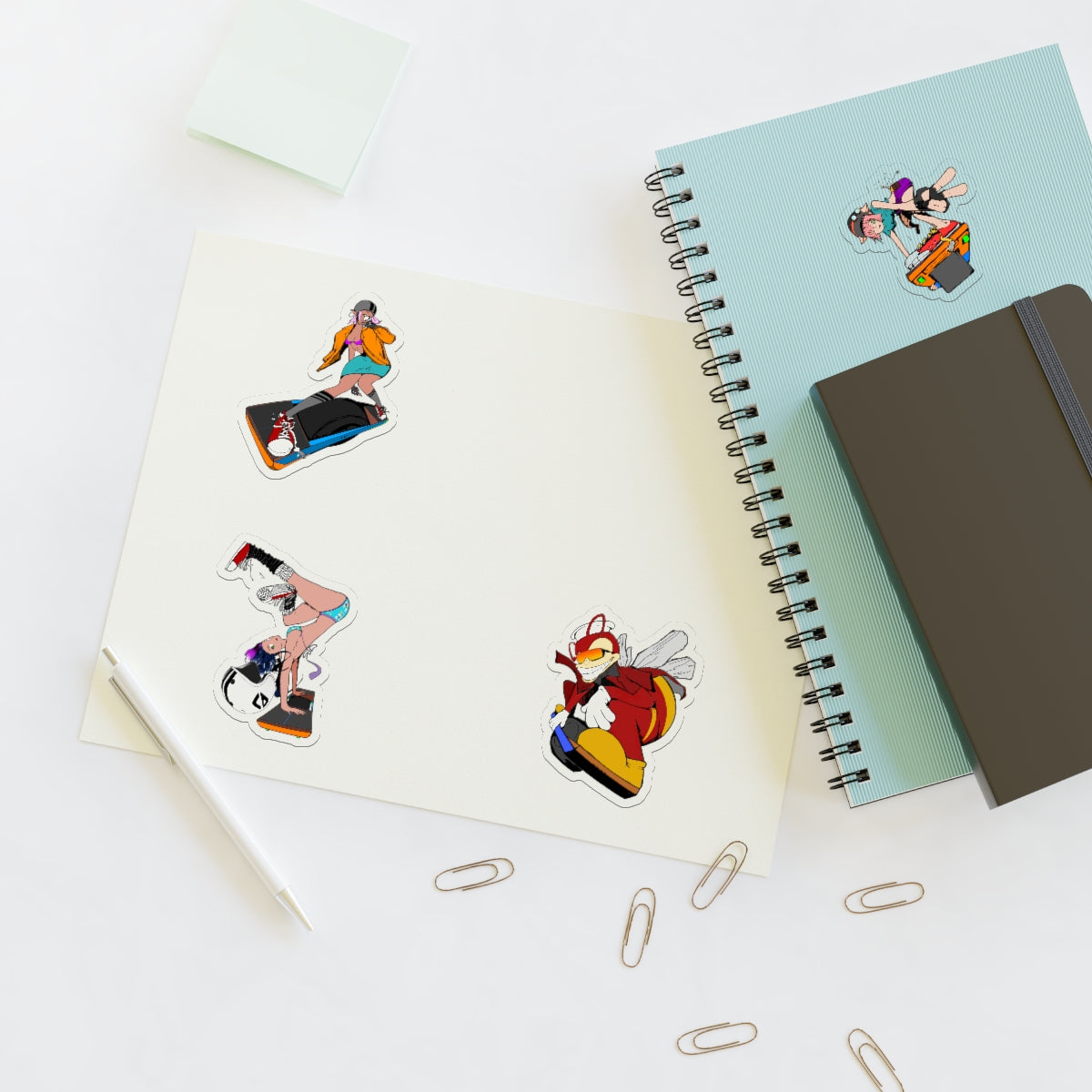 Barok Set Sticker Sheets