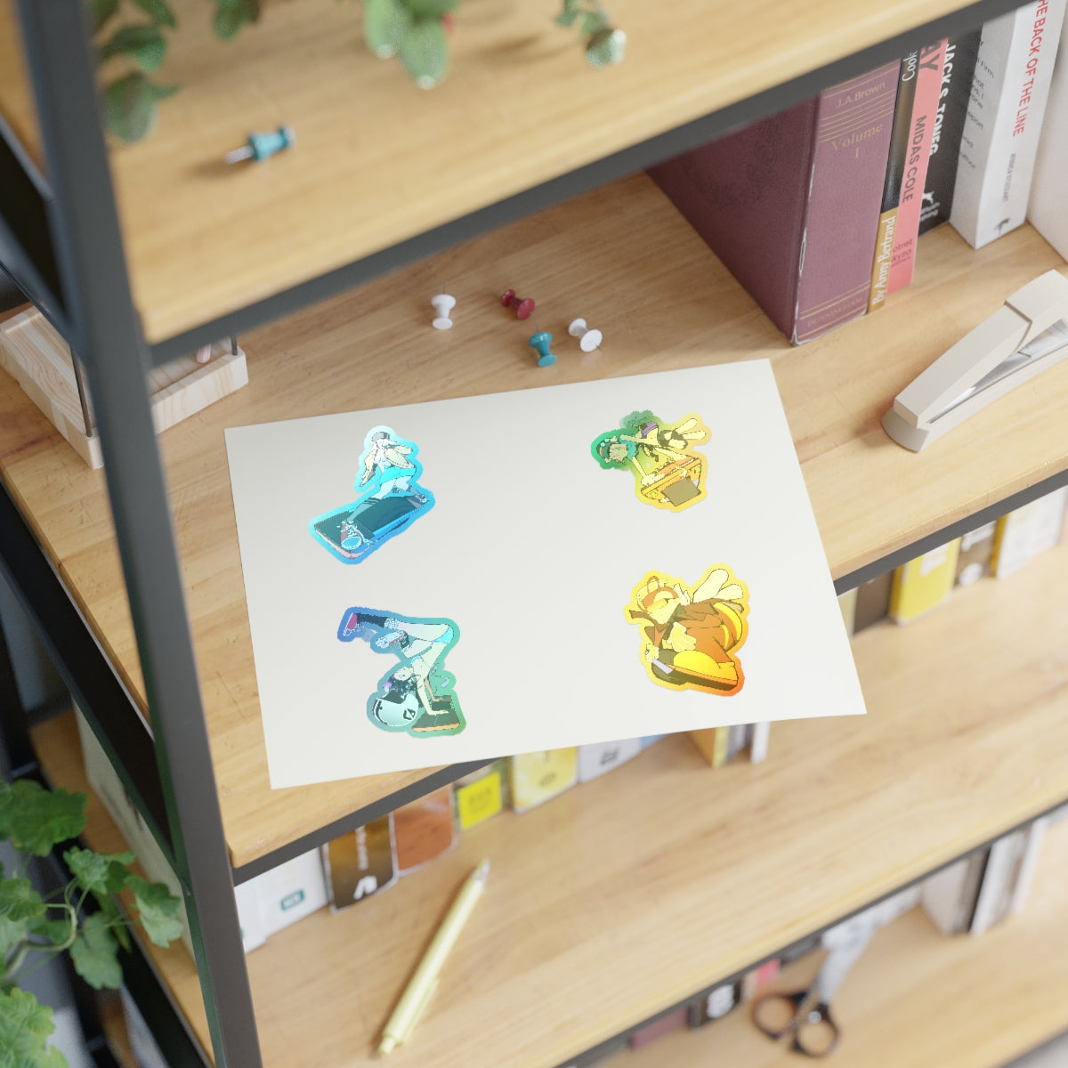 Barok Set Sticker Sheets