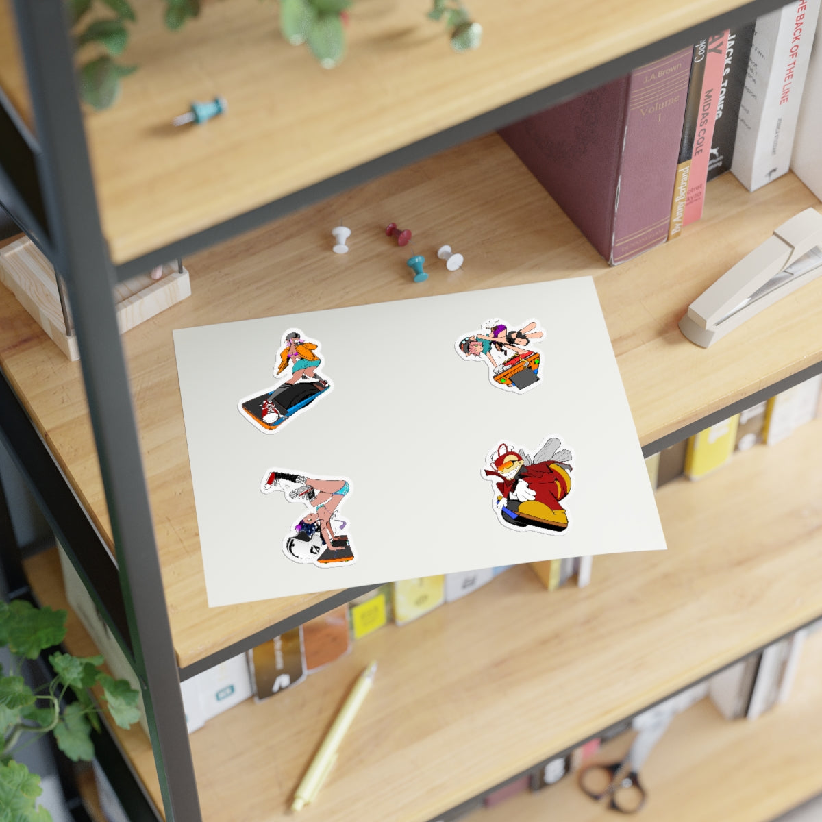 Barok Set Sticker Sheets