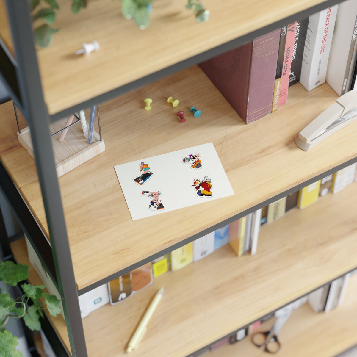 Barok Set Sticker Sheets
