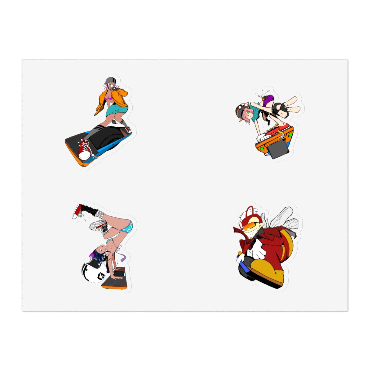Barok Set Sticker Sheets