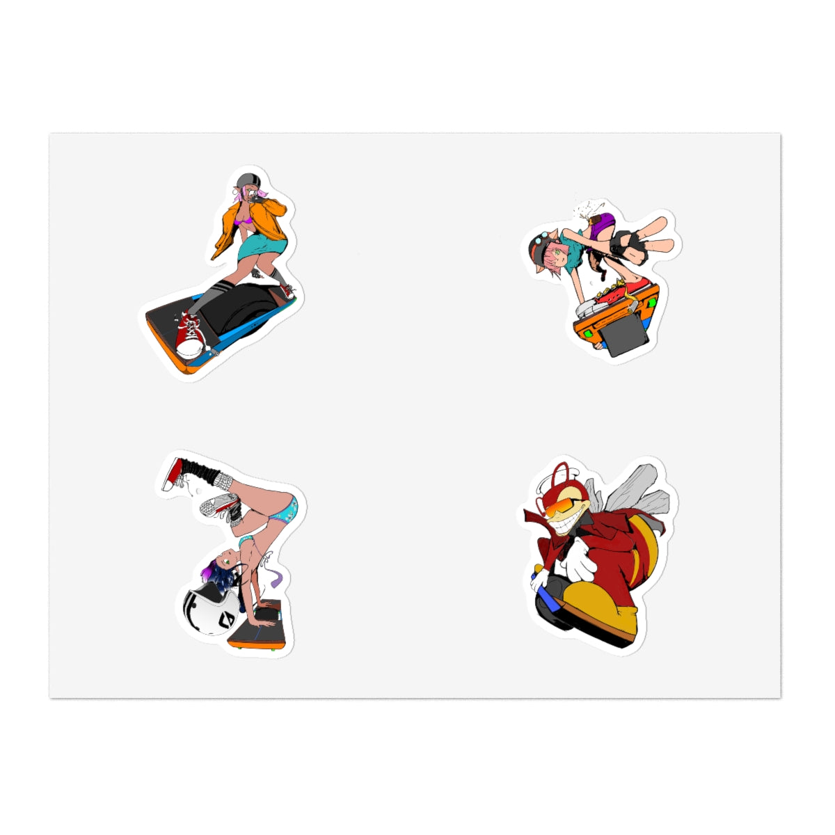 Barok Set Sticker Sheets