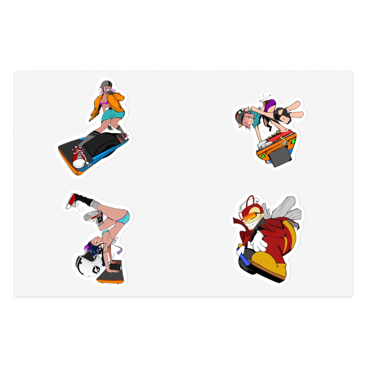 Barok Set Sticker Sheets